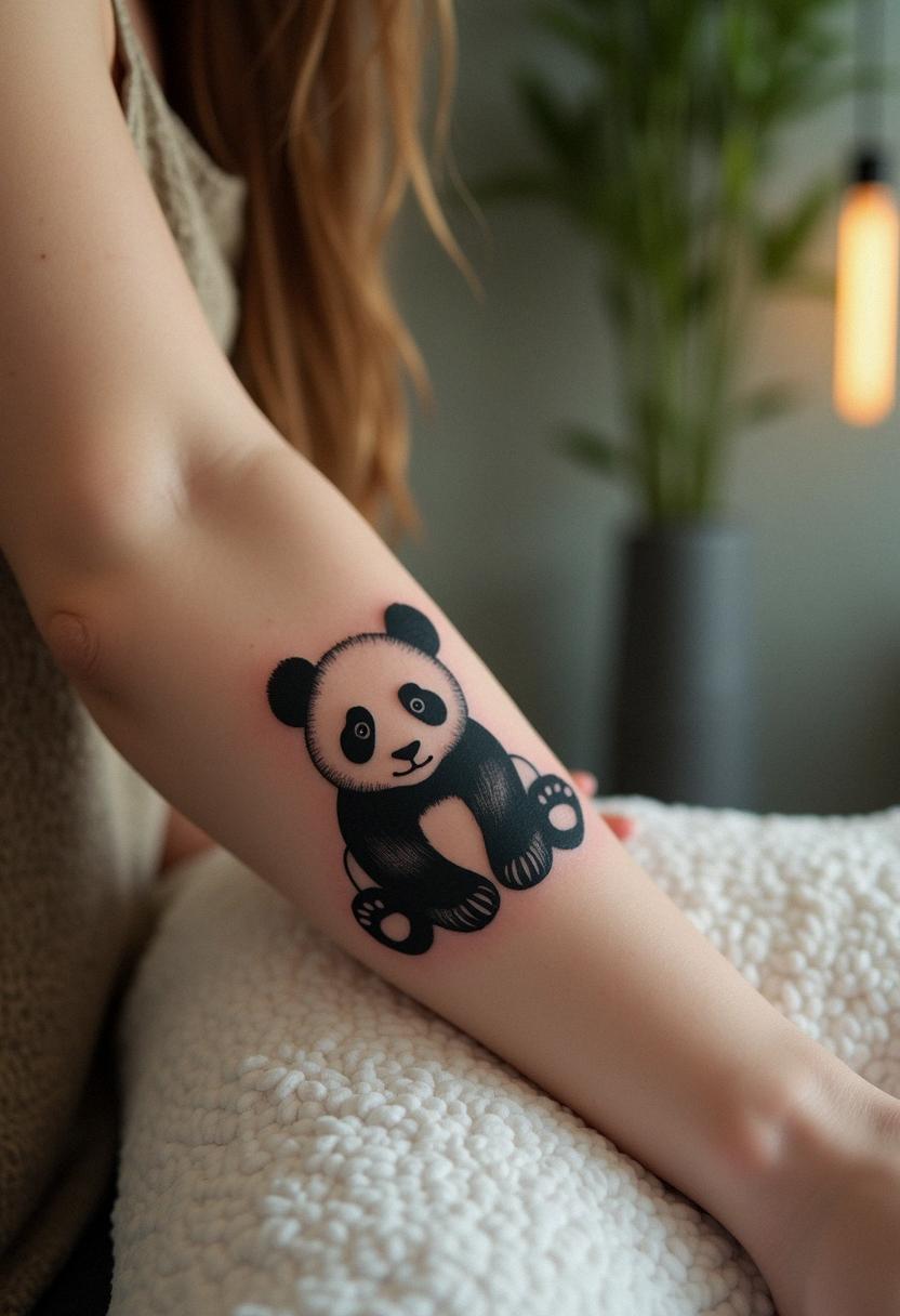 panda tattoo