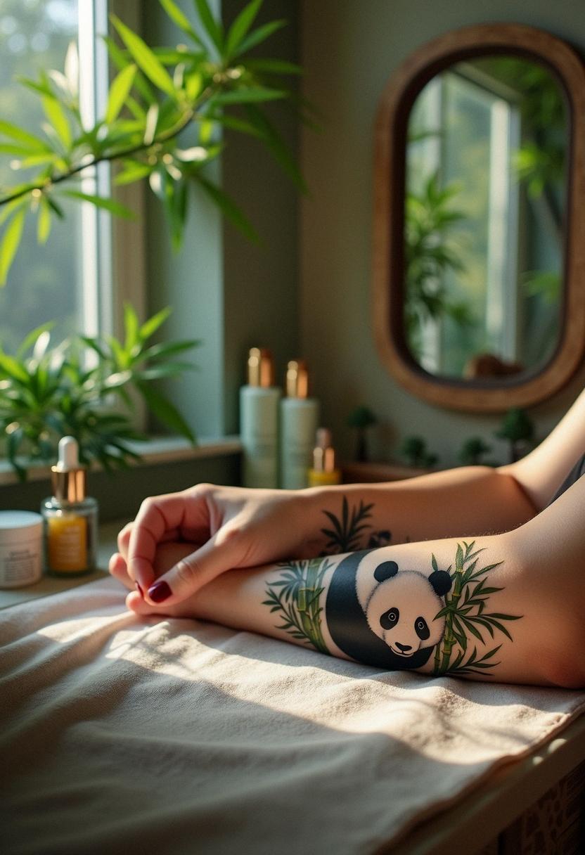 panda tattoo