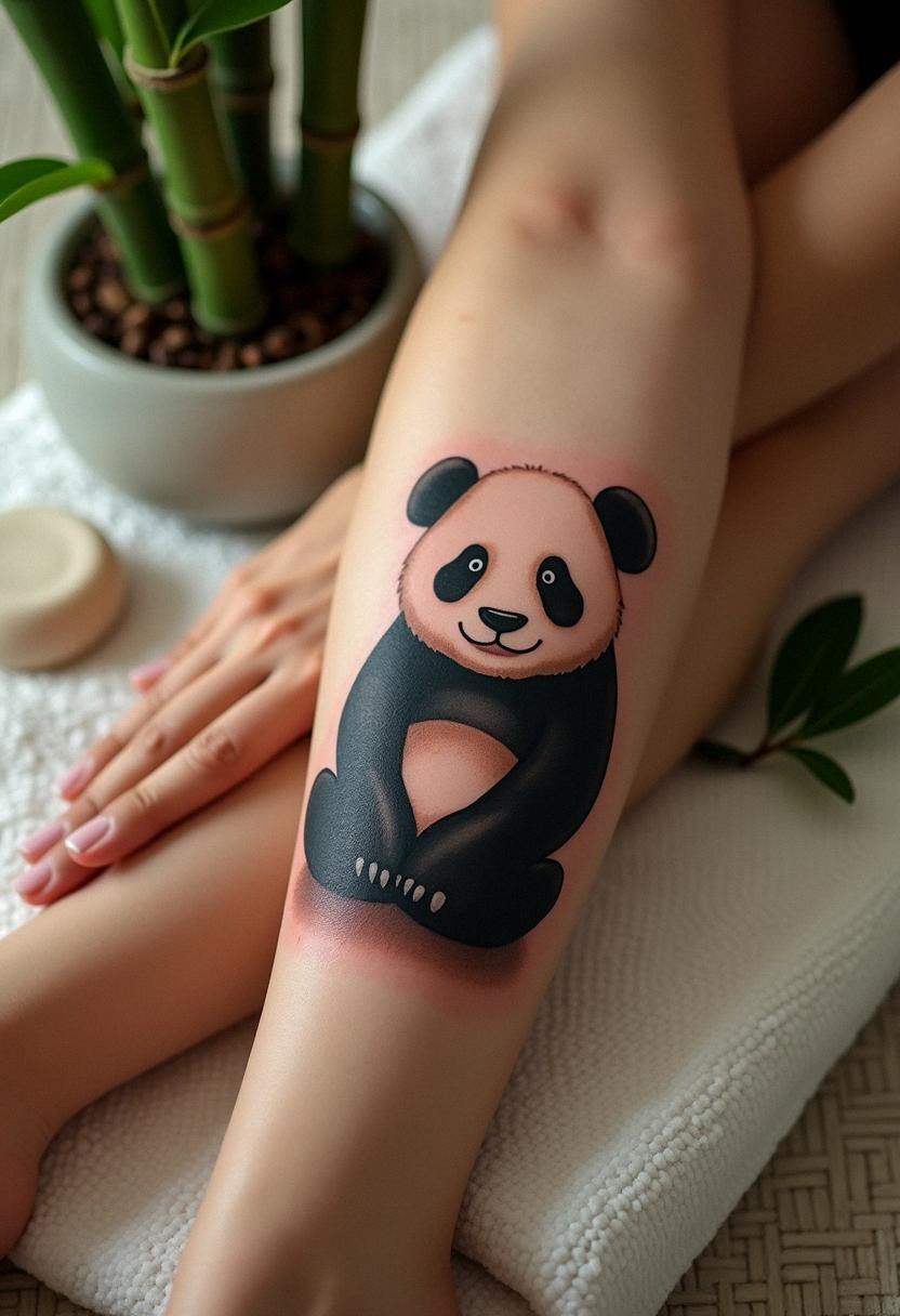 panda tattoo