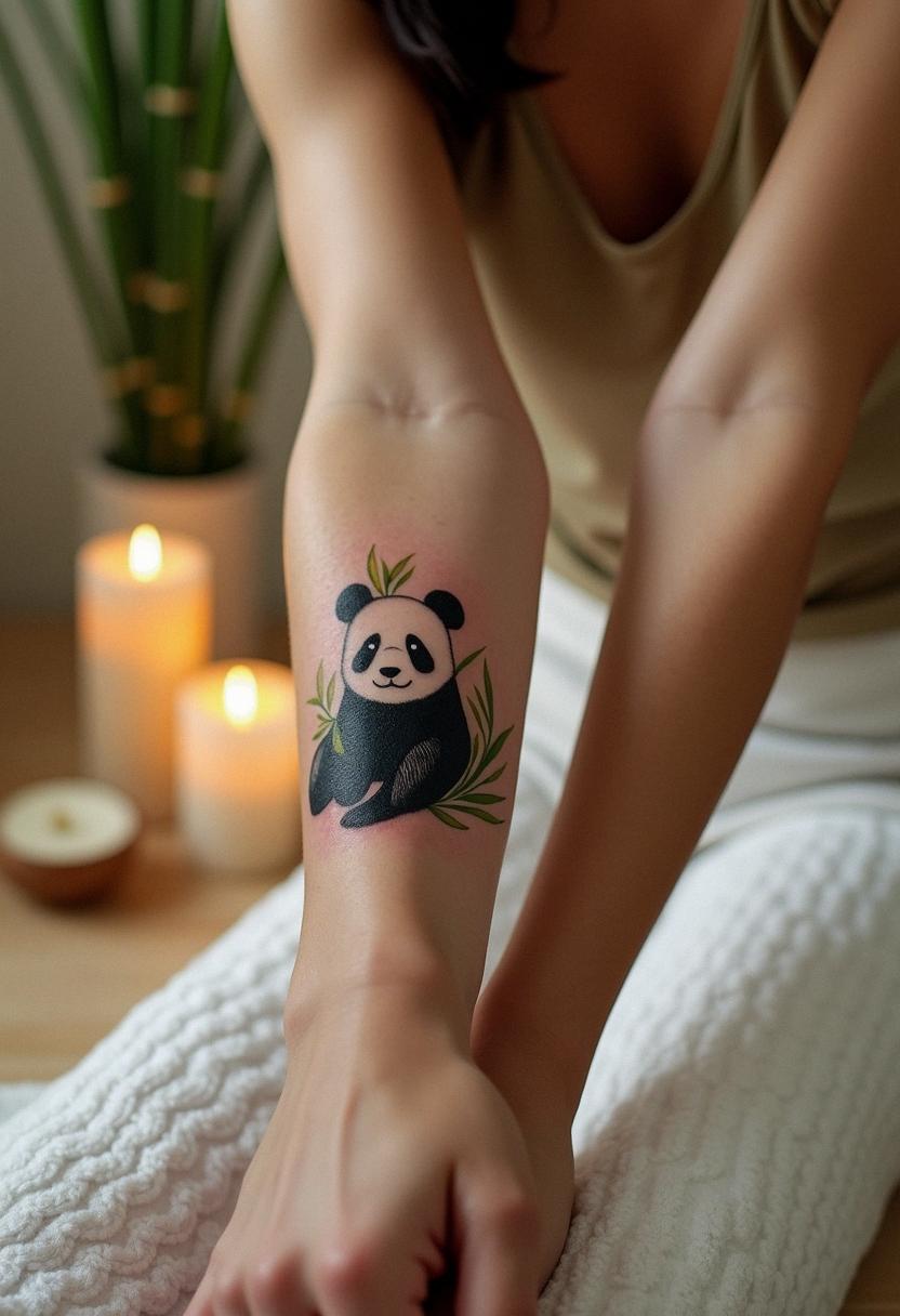 panda tattoo