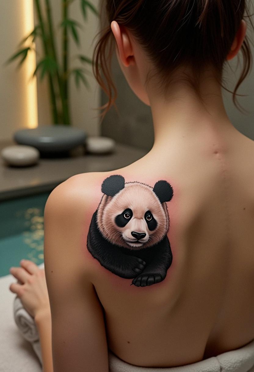 panda tattoo