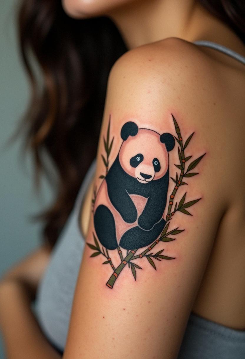 panda tattoo