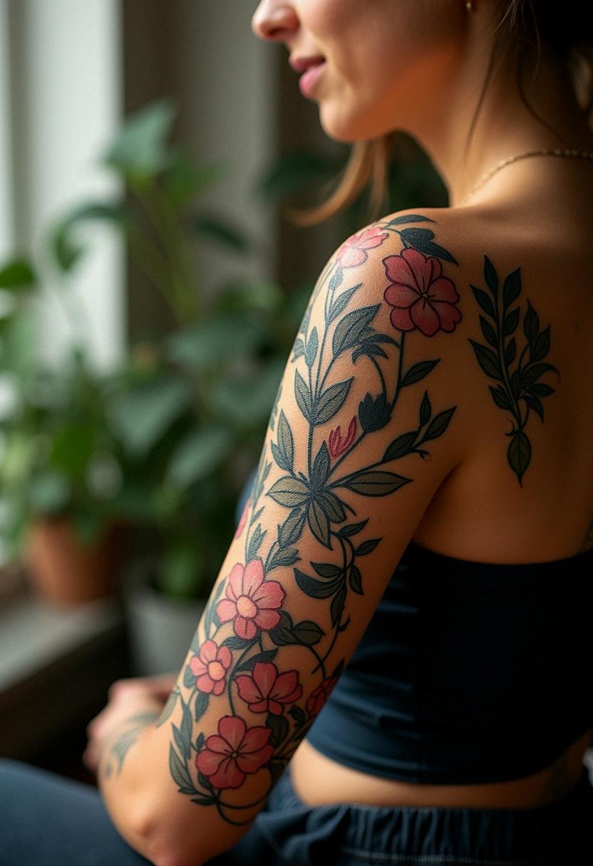 patchwork tattoos