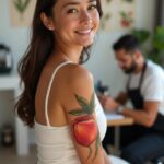 Peach Tattoo 00003