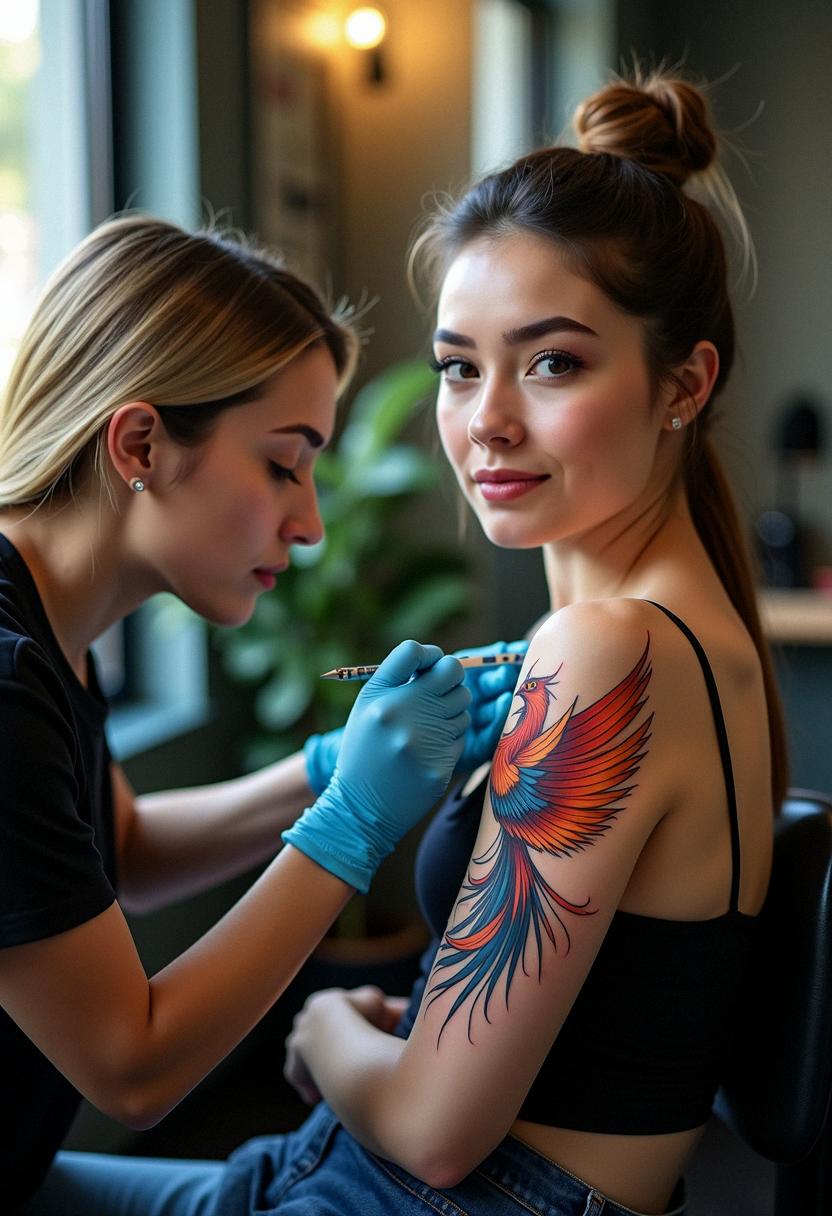 phoenix tattoo