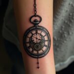 Pocket Watch Tattoo 00003
