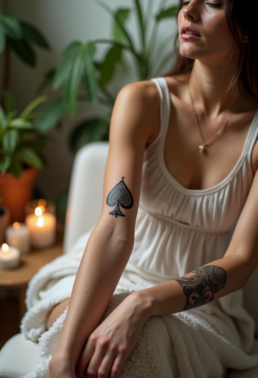 queen of spades tattoo