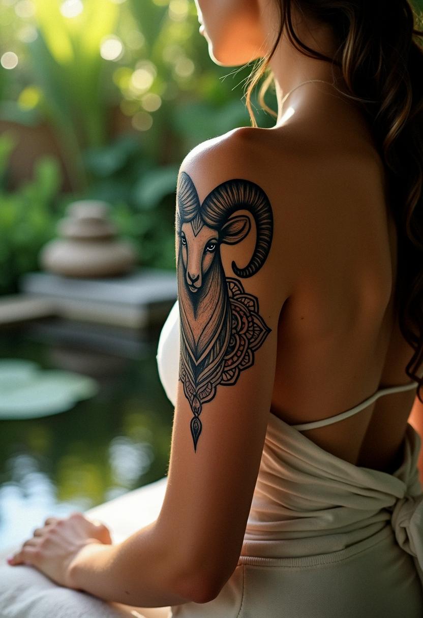 ram tattoo