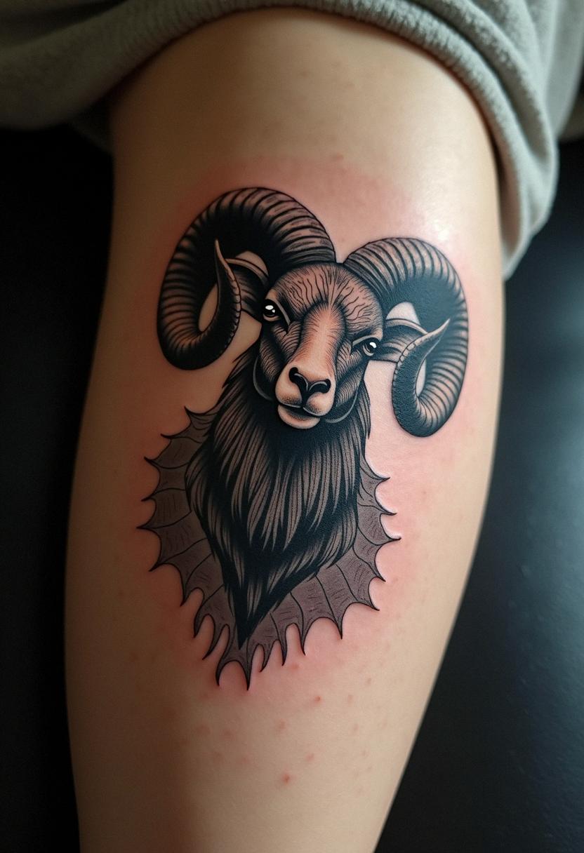 ram tattoo