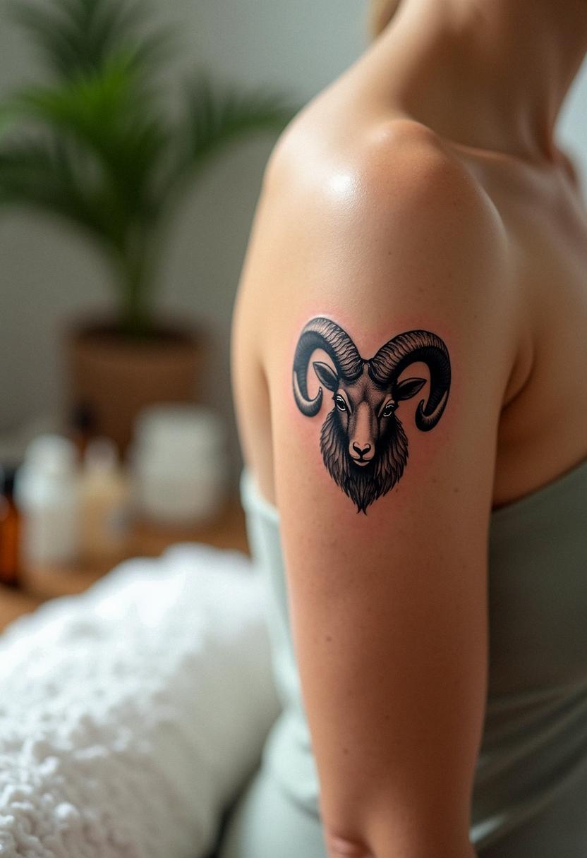 ram tattoo