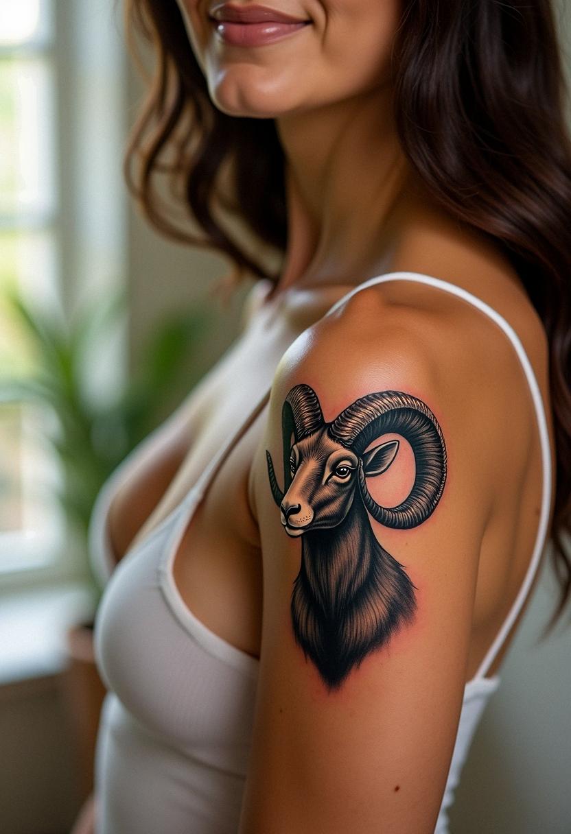 ram tattoo