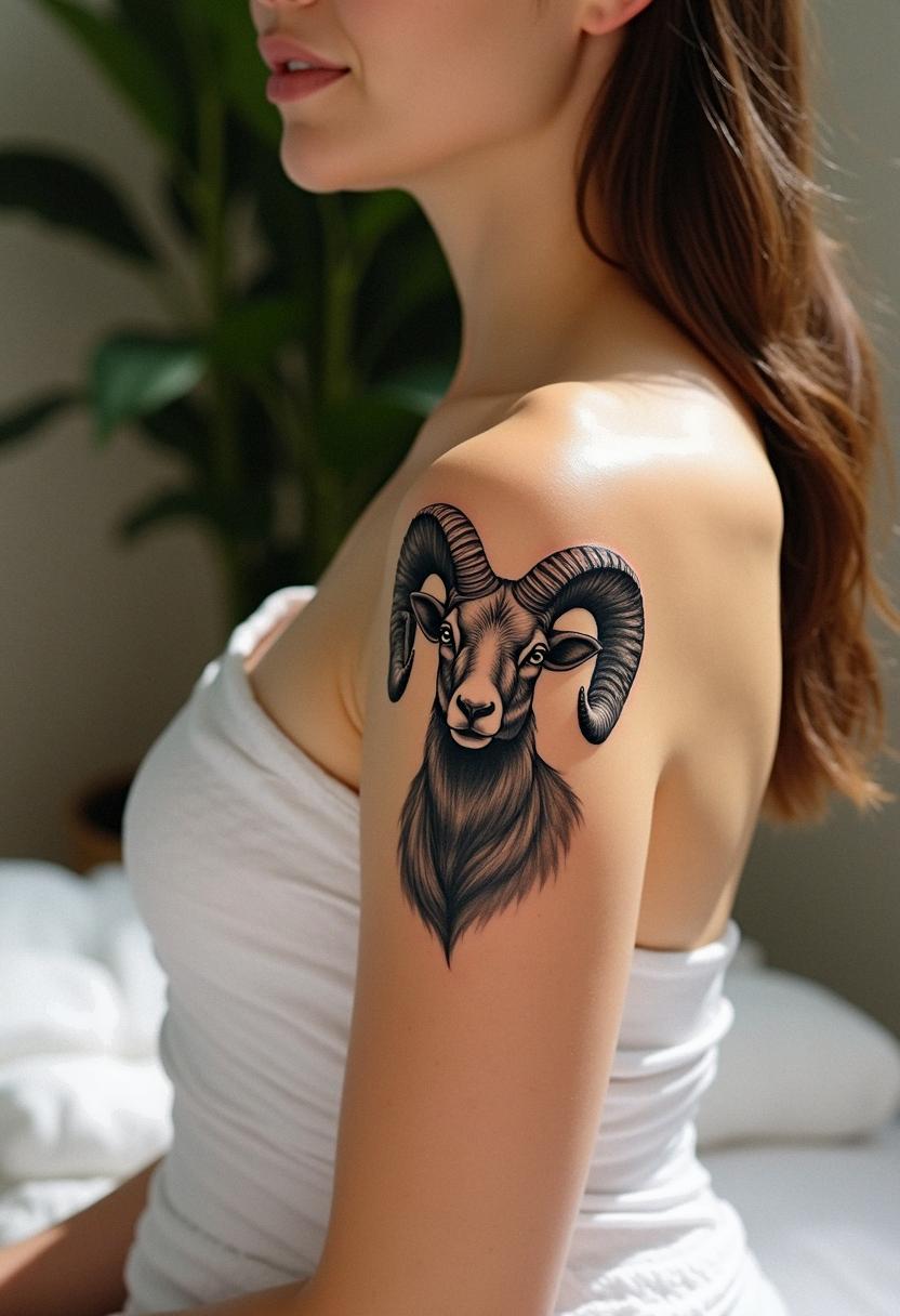 ram tattoo