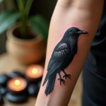 Raven Bird Tattoo 00001