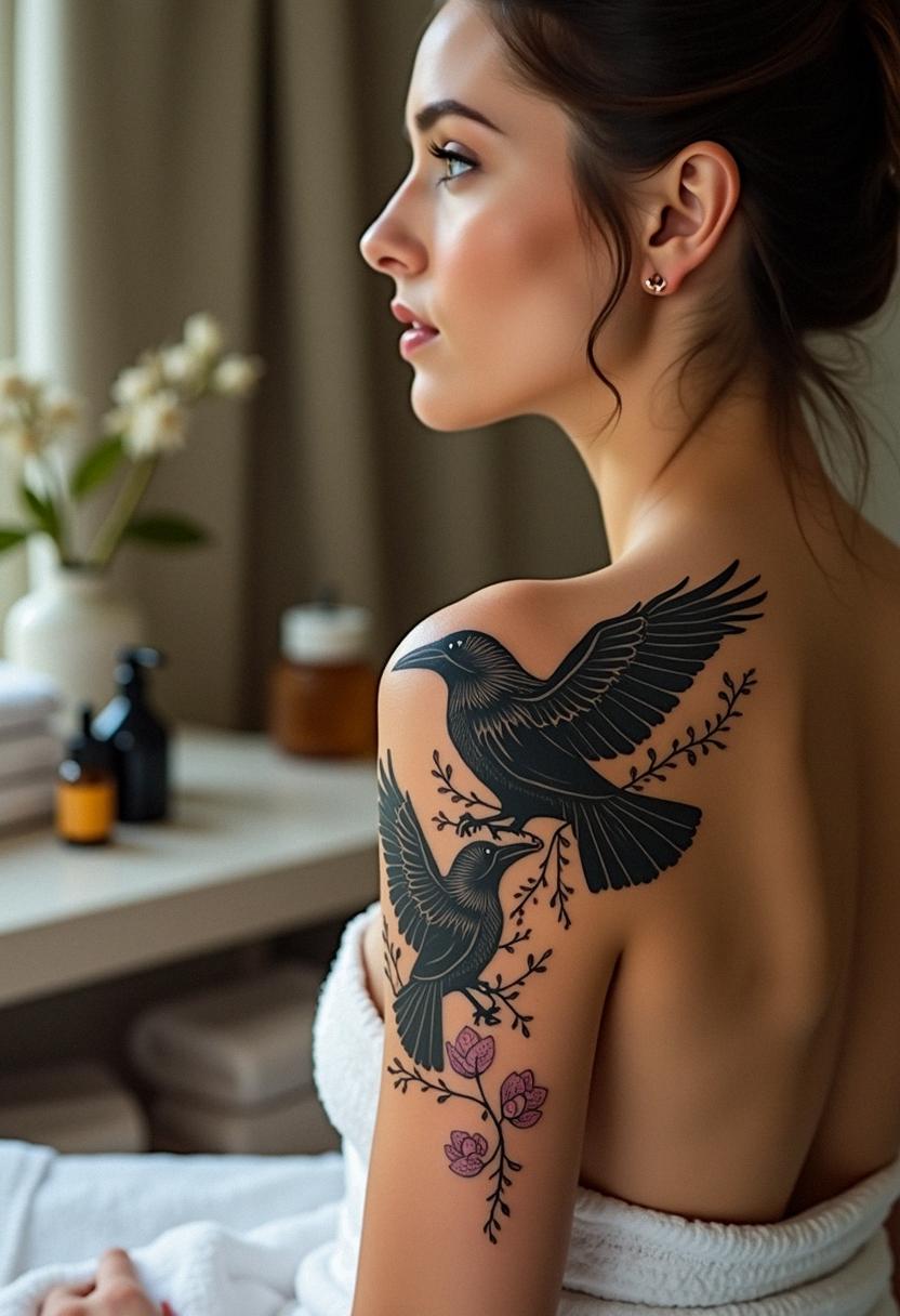raven tattoos