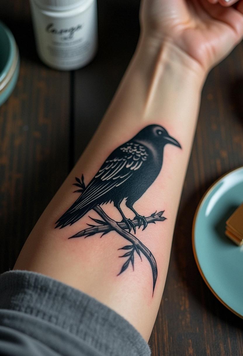 raven tattoos