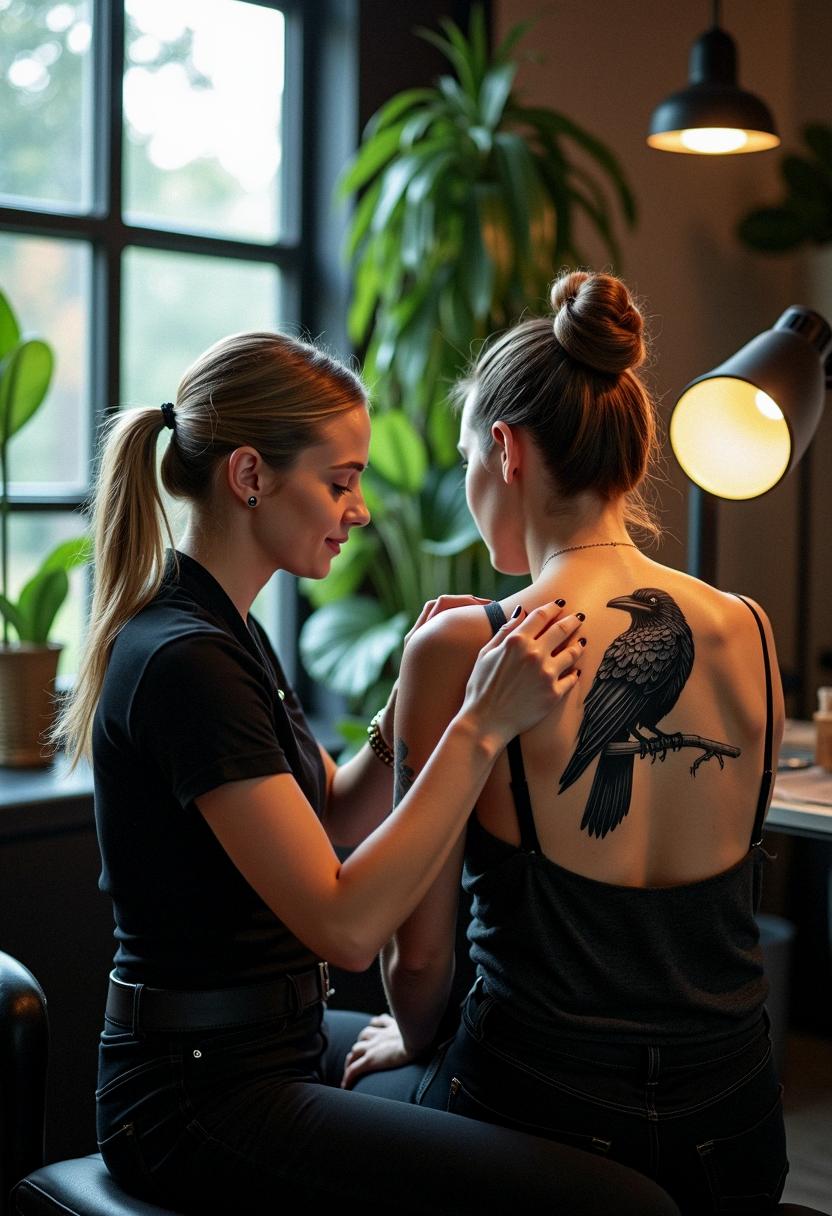 raven tattoos