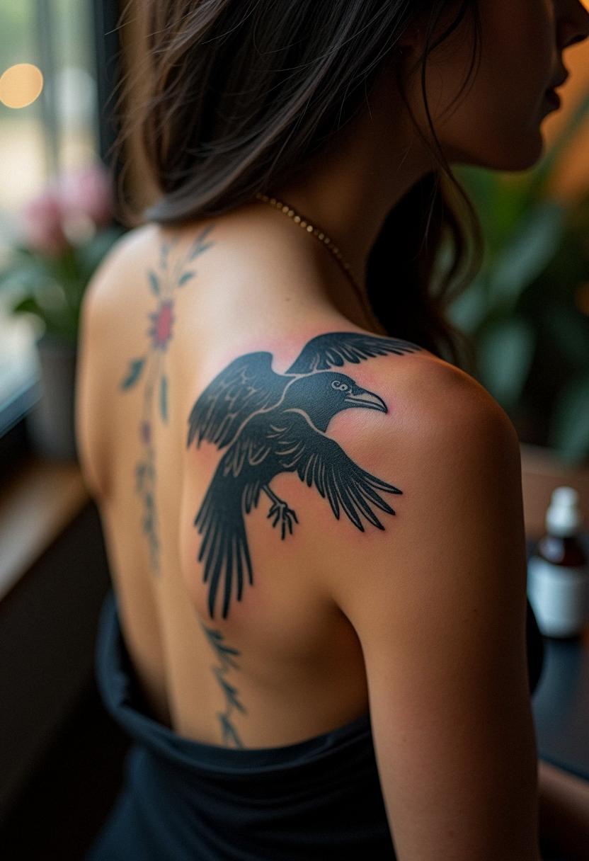 raven tattoos