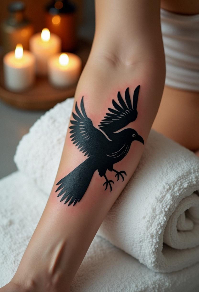 raven tattoos