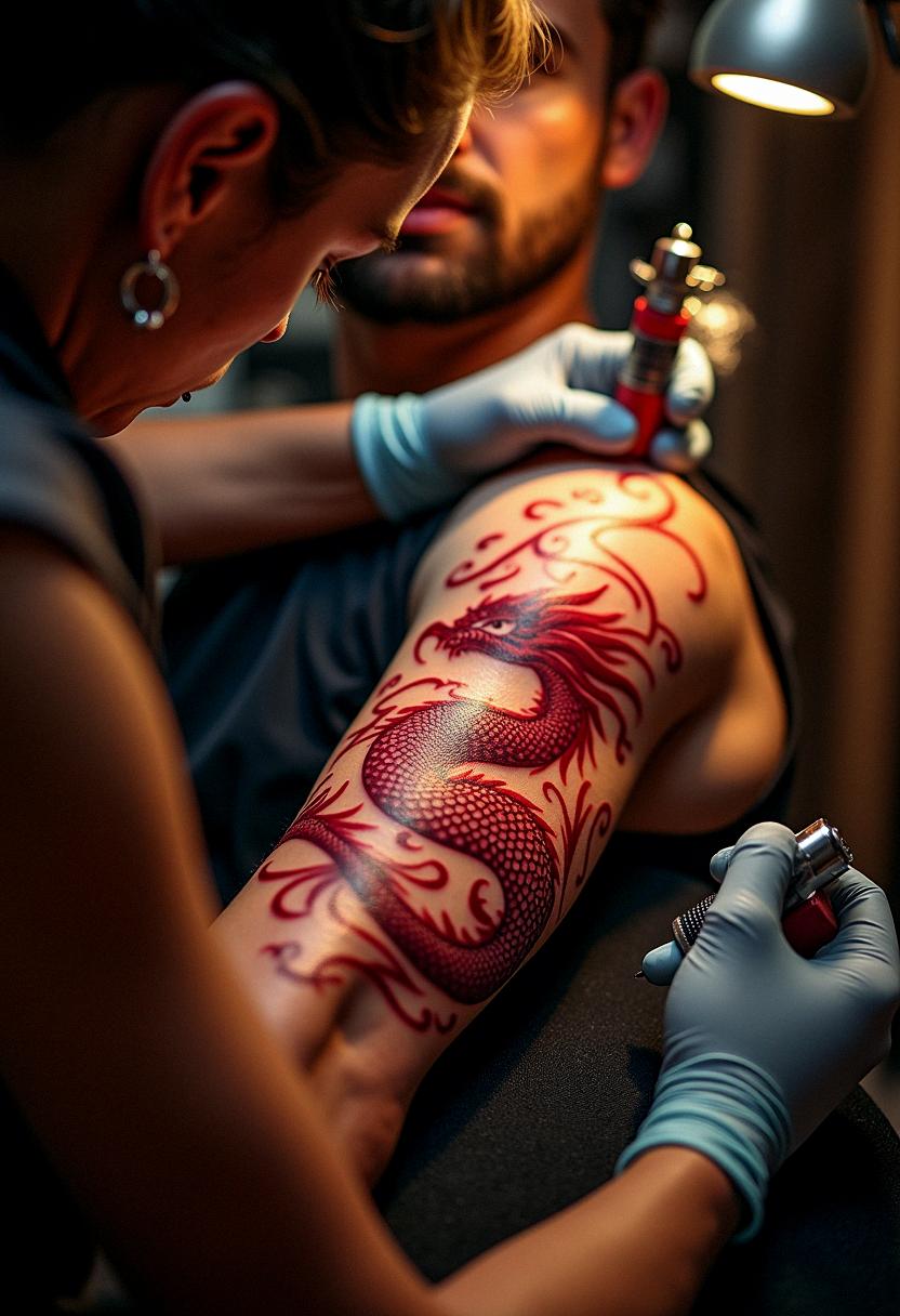 red dragon tattoo