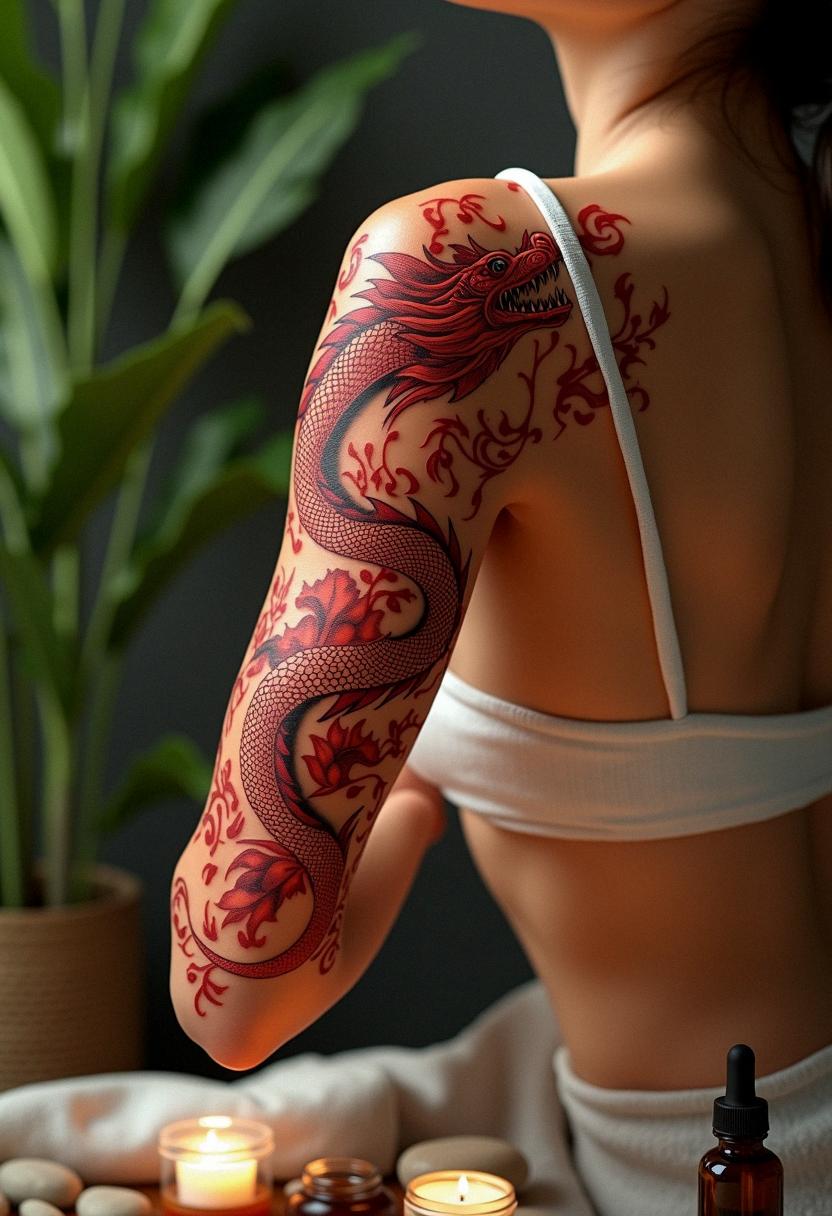 red dragon tattoo