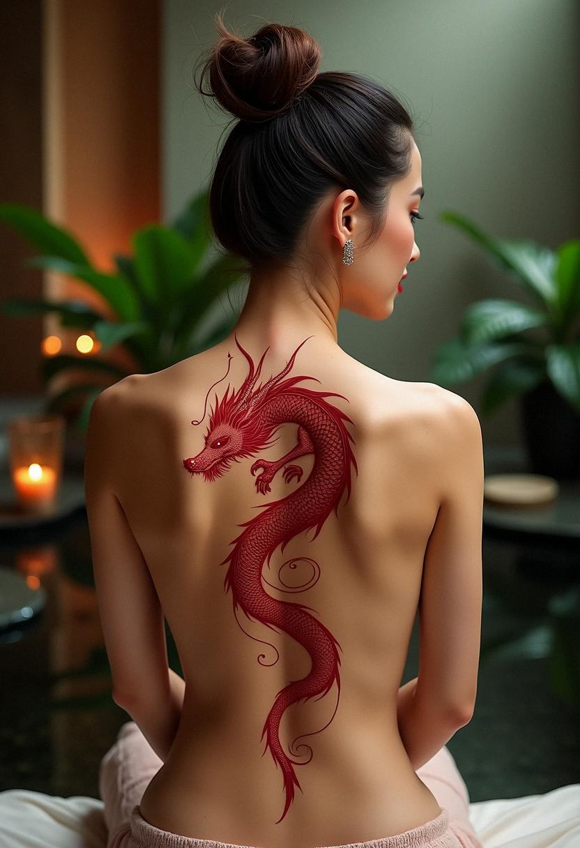 red dragon tattoo