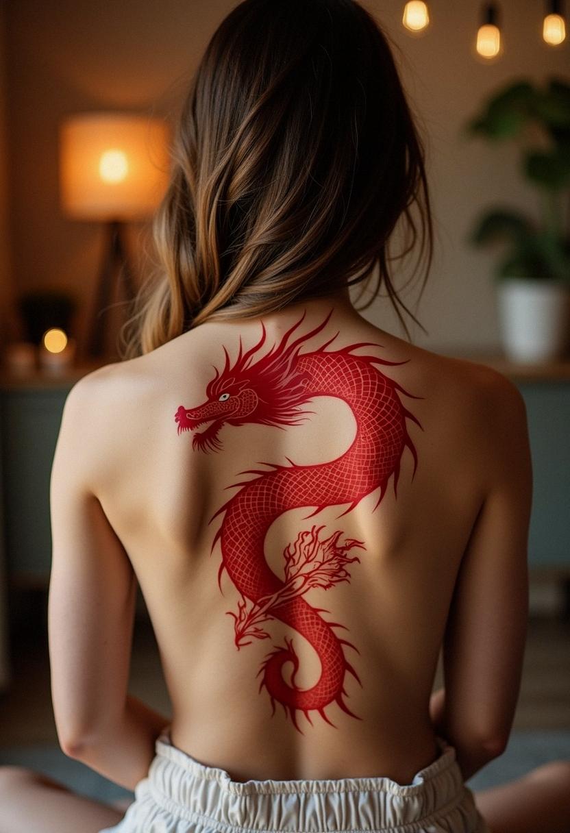 red dragon tattoo