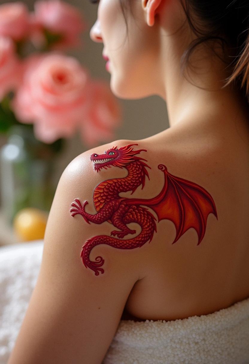 red dragon tattoo