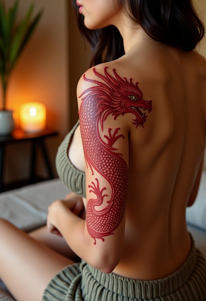 red dragon tattoo