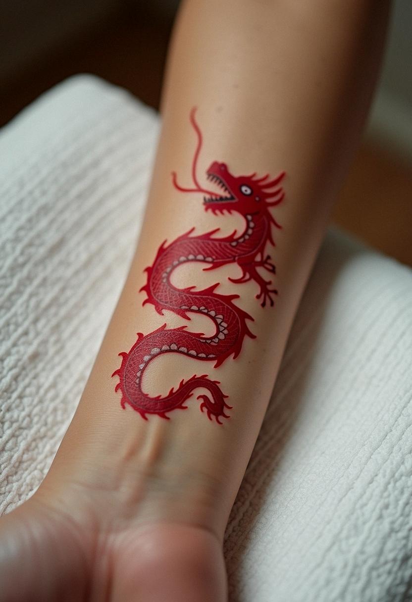 red dragon tattoo