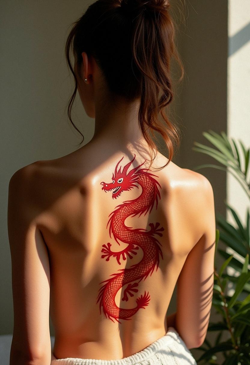 red dragon tattoo