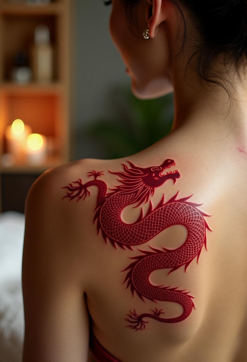 red dragon tattoo