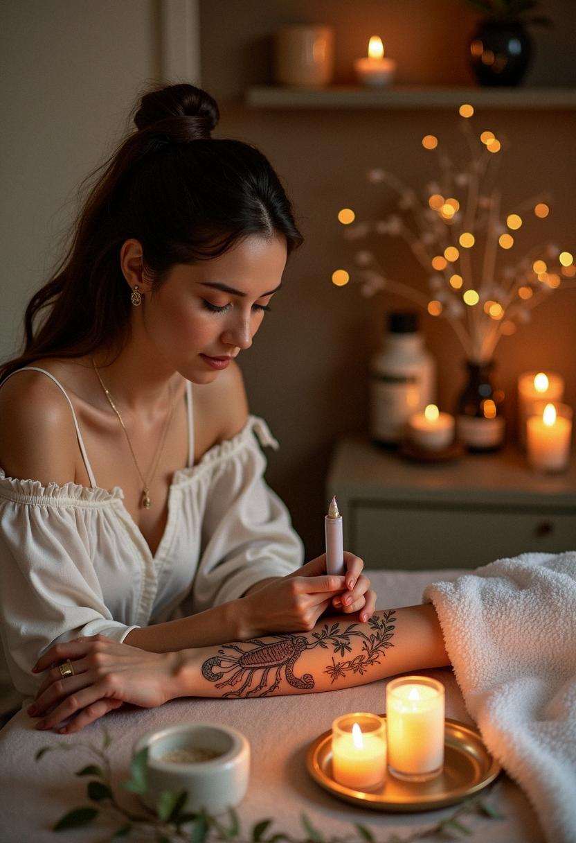 scorpio rasing tattoos