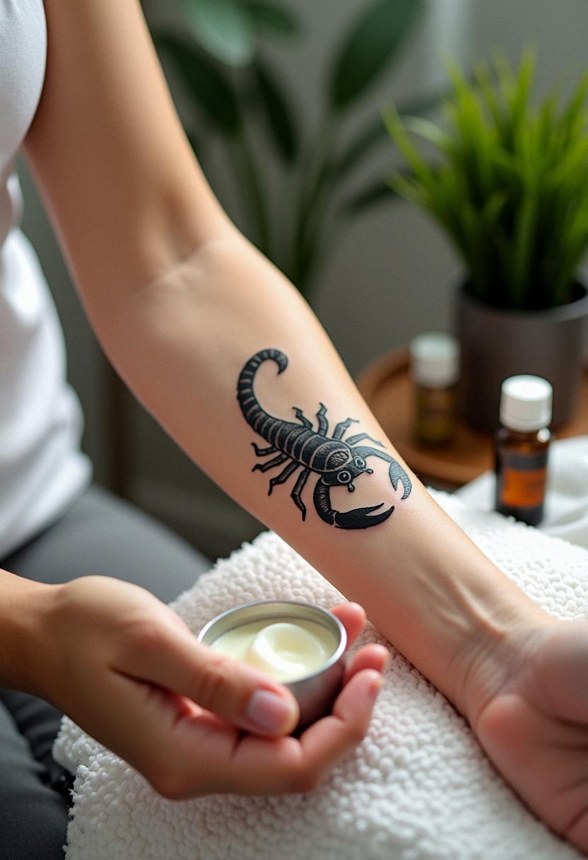 scorpio rasing tattoos
