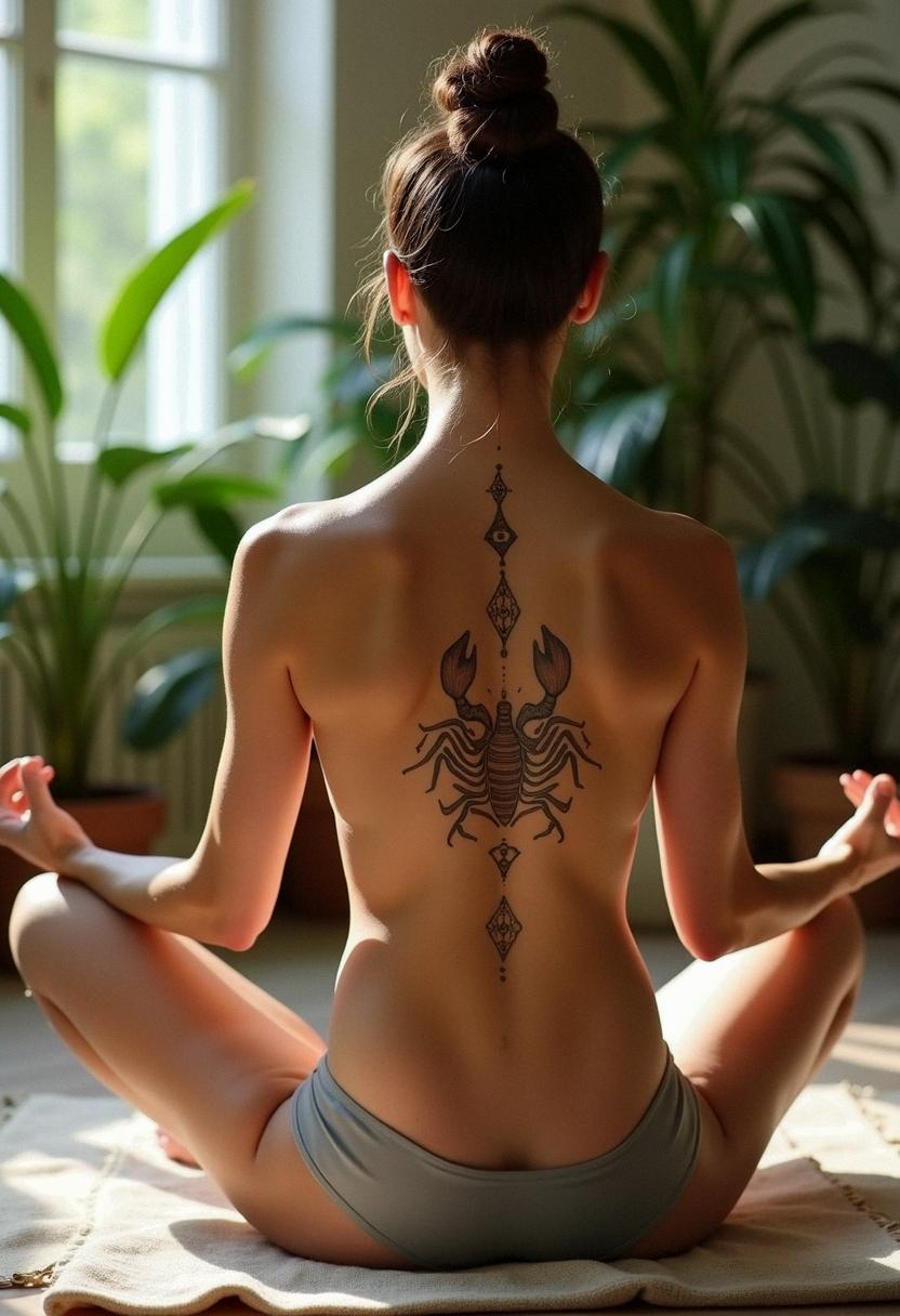 scorpio rasing tattoos