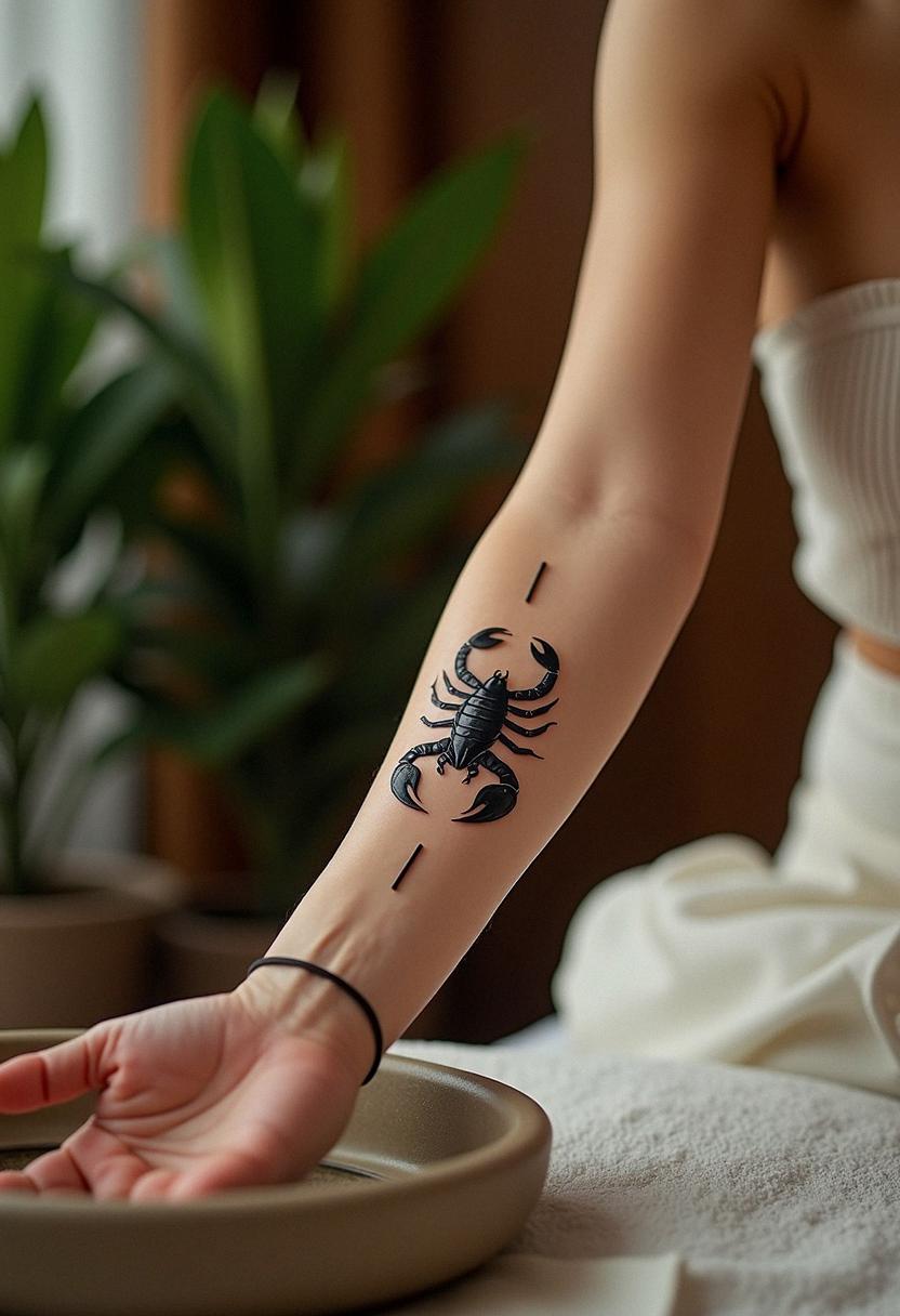 scorpio tattoo