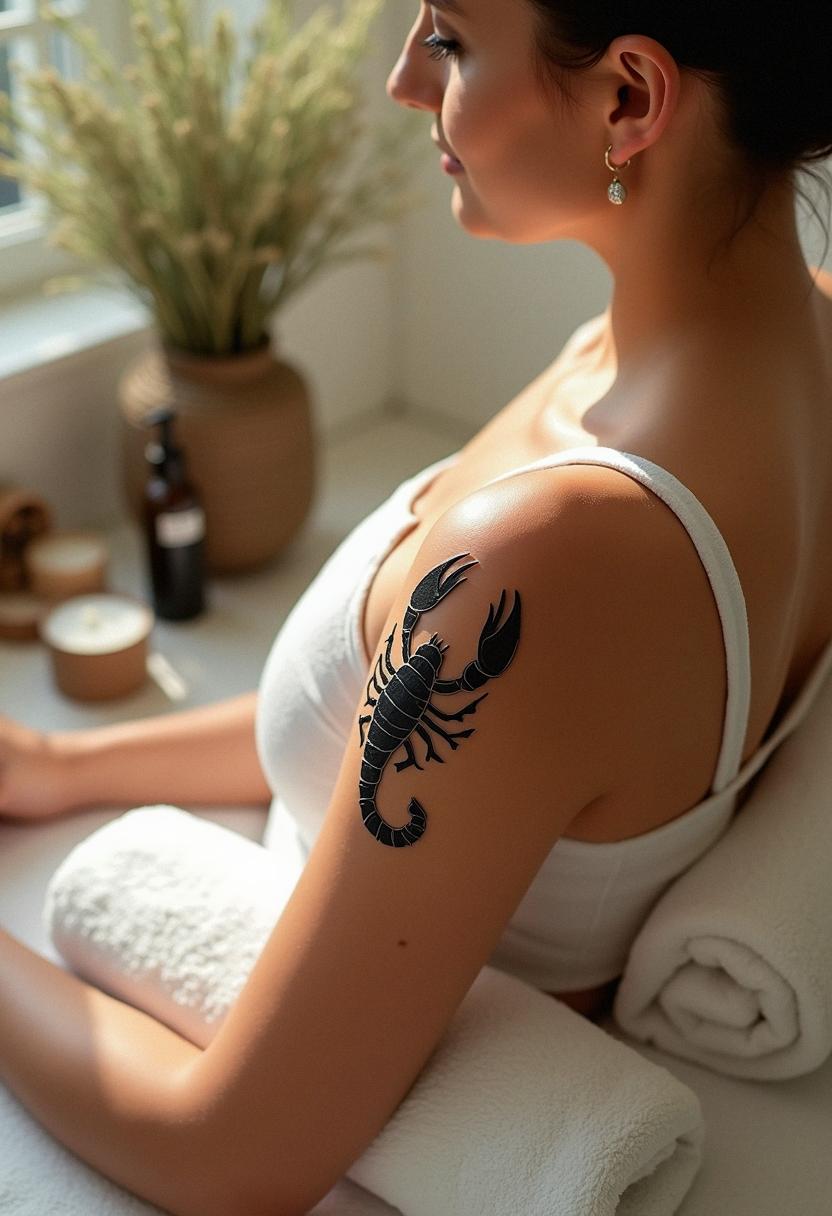 scorpio tattoo