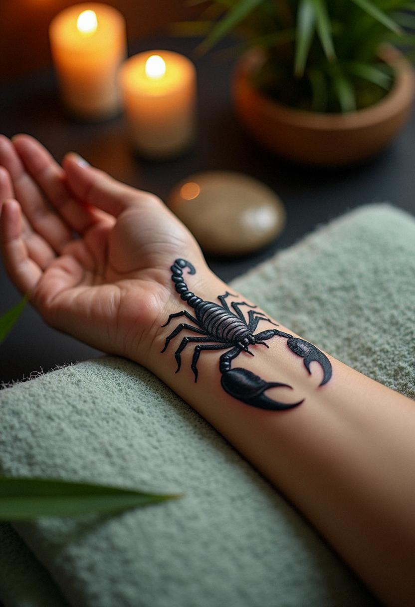 scorpio tattoo