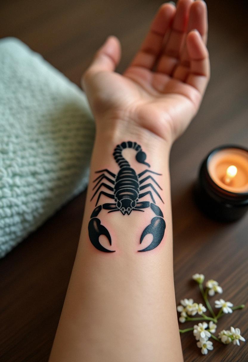 scorpio tattoo