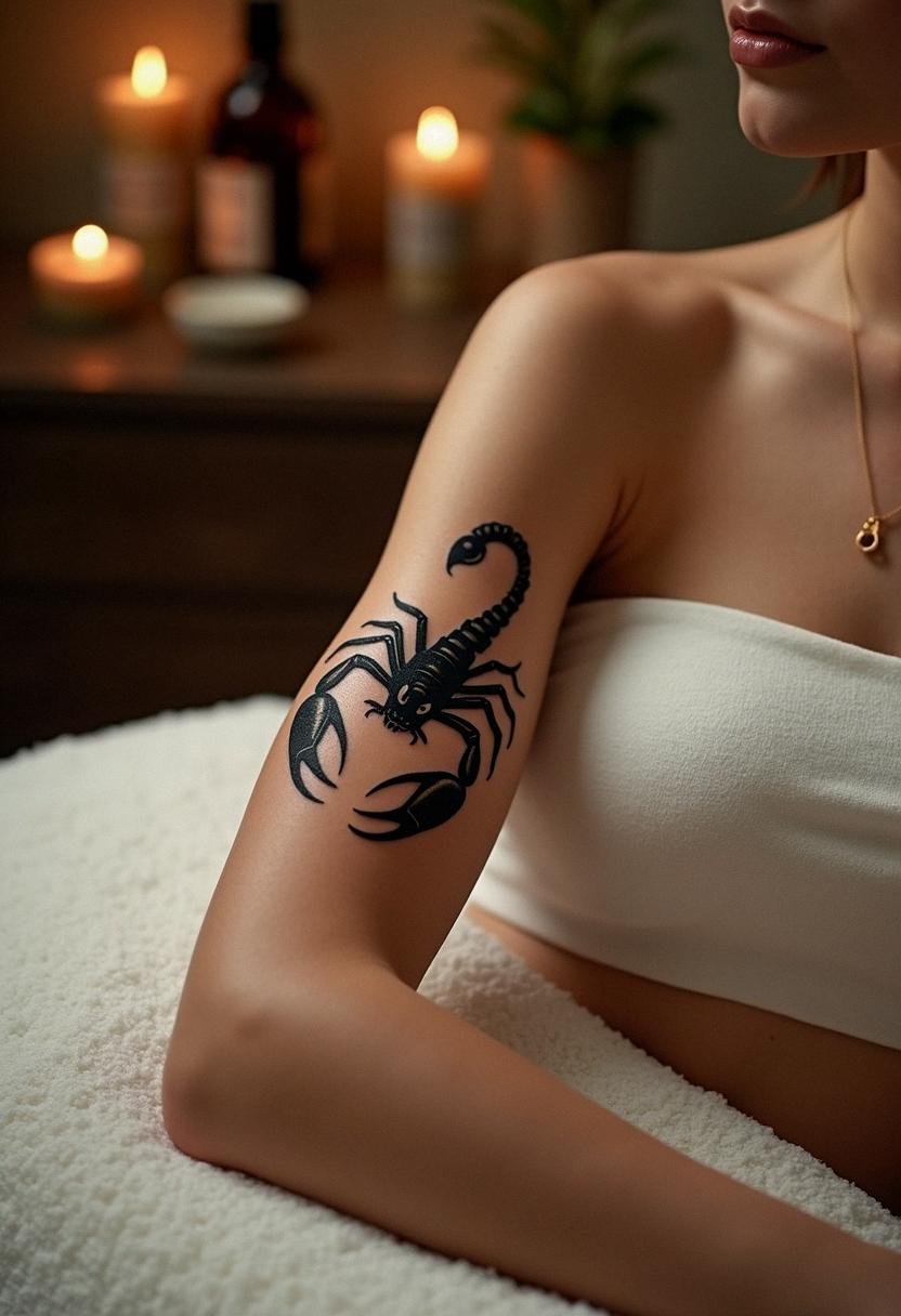 scorpio tattoo