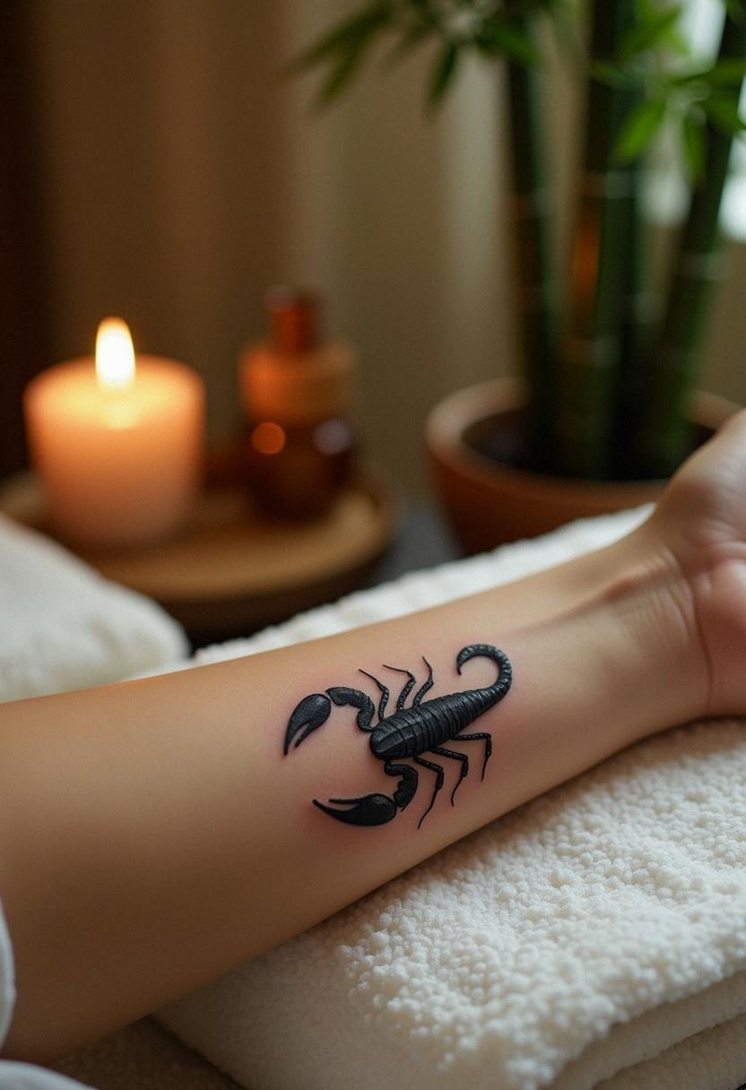 scorpio tattoo