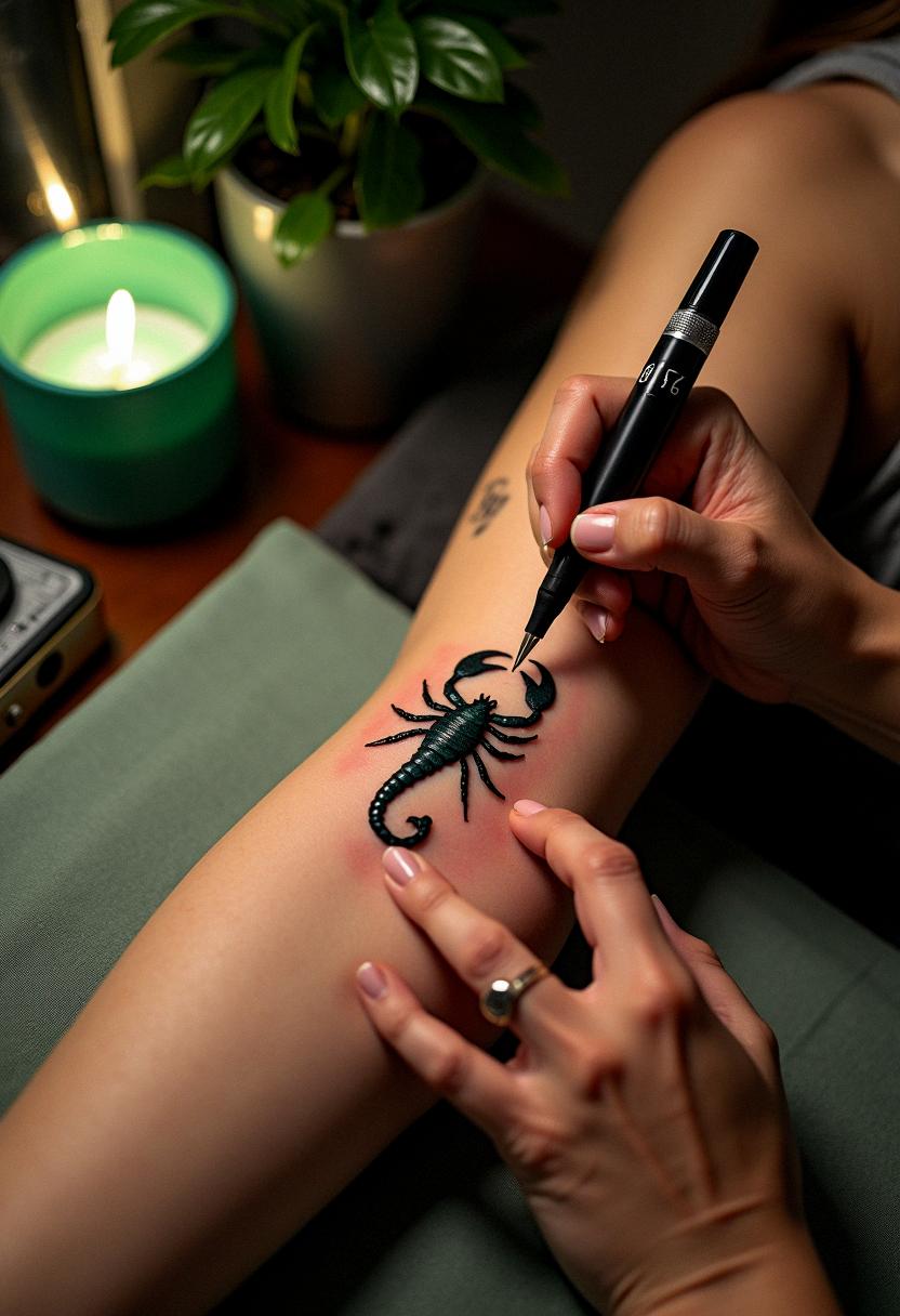 scorpio tattoo