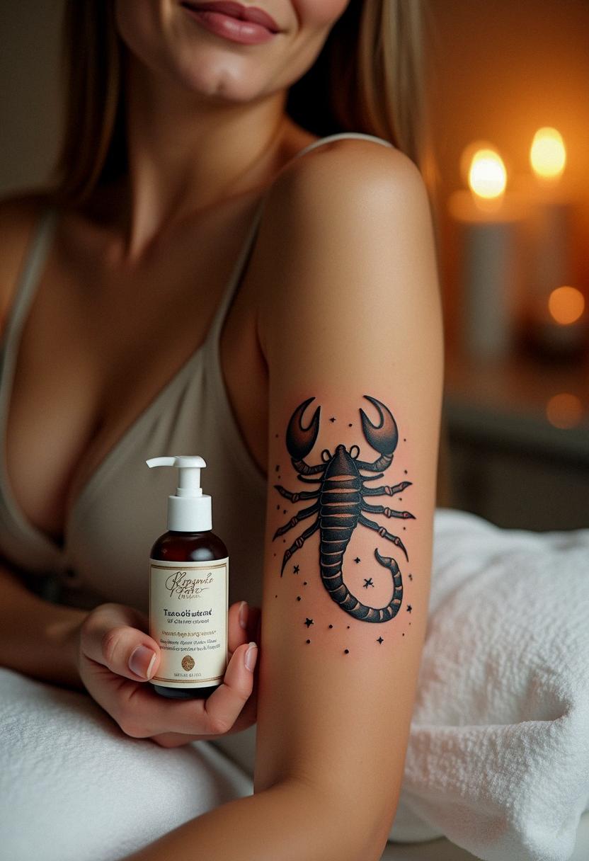 scorpio tattoos