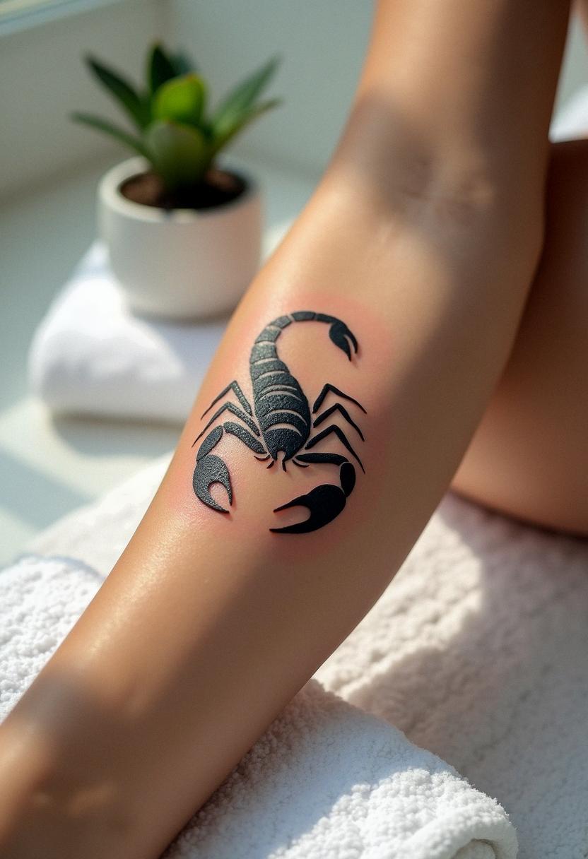 scorpio tattoos