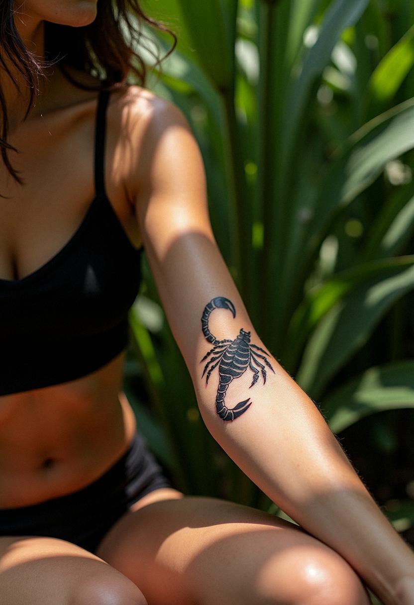 scorpio tattoos