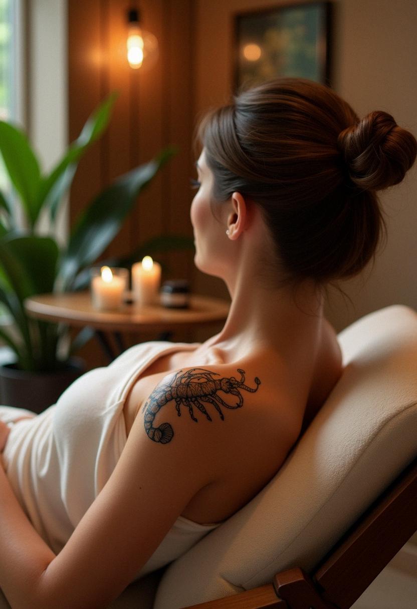 scorpio tattoos