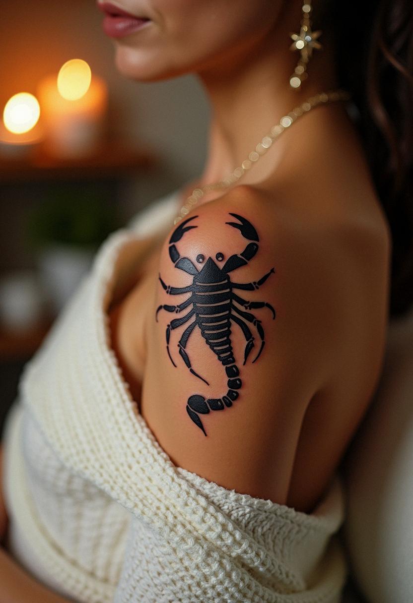 scorpio tattoos