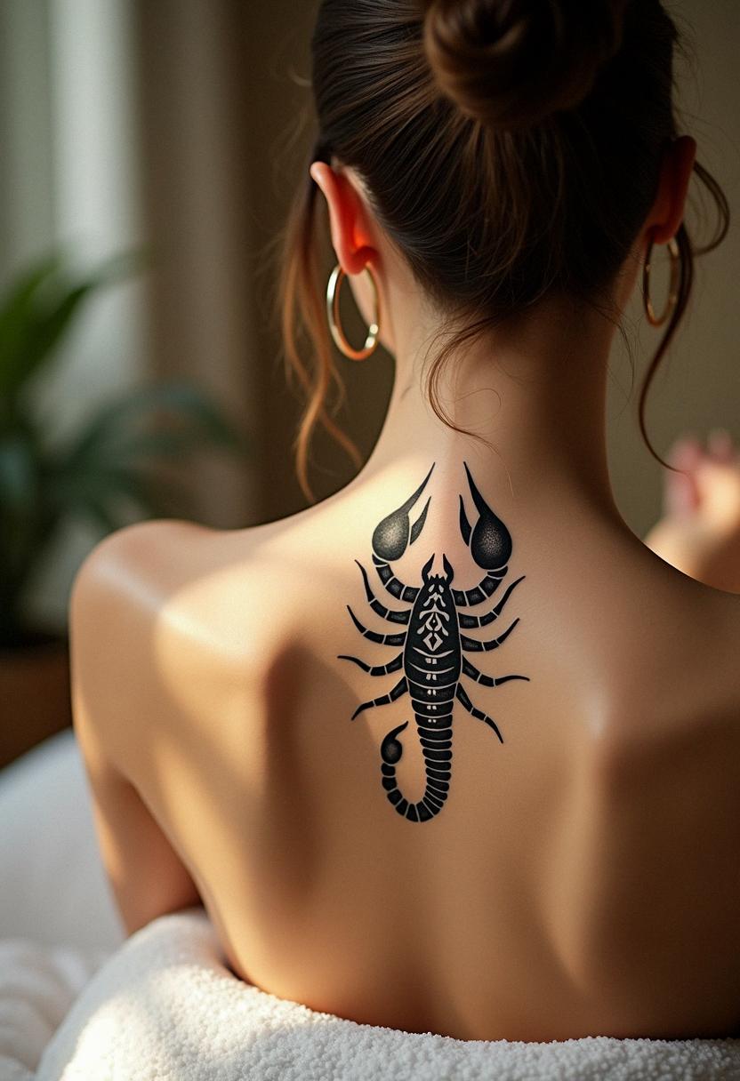 scorpio tattoos