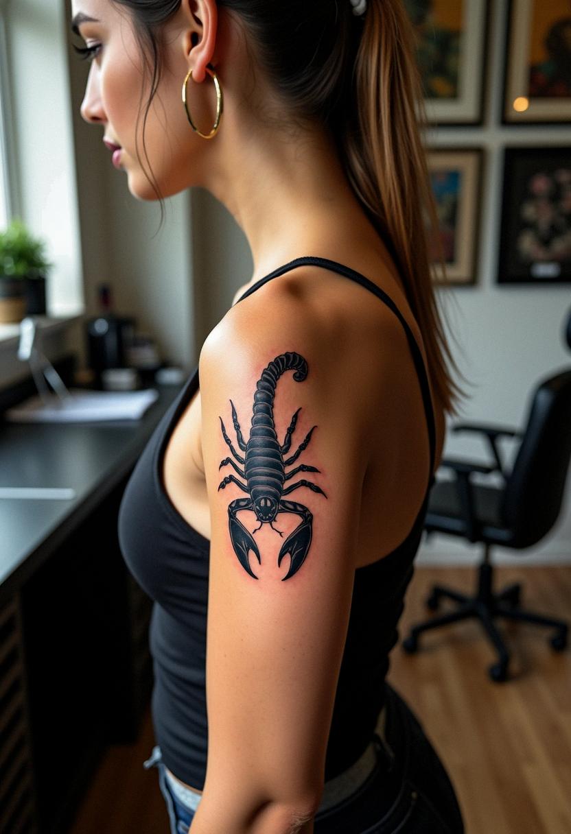 scorpion tattoos