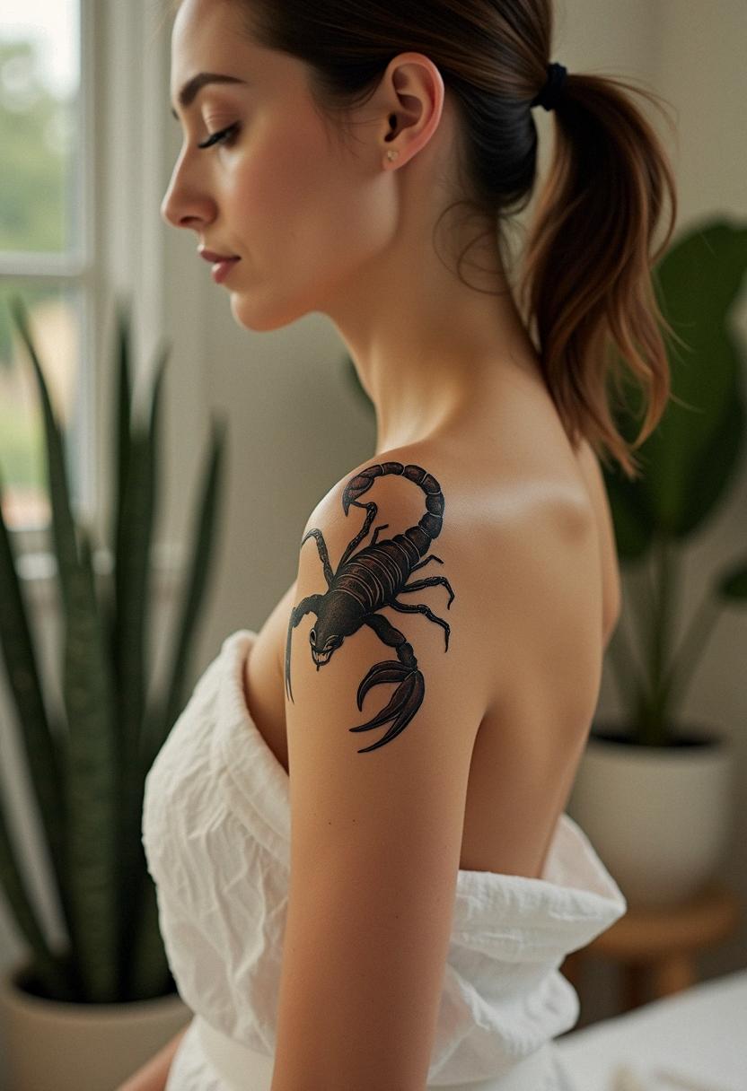scorpion tattoos