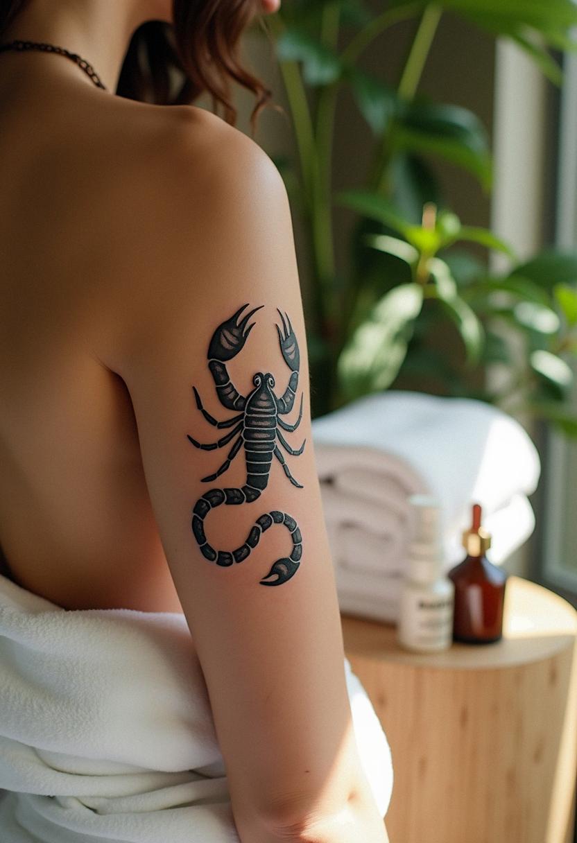 scorpion tattoos